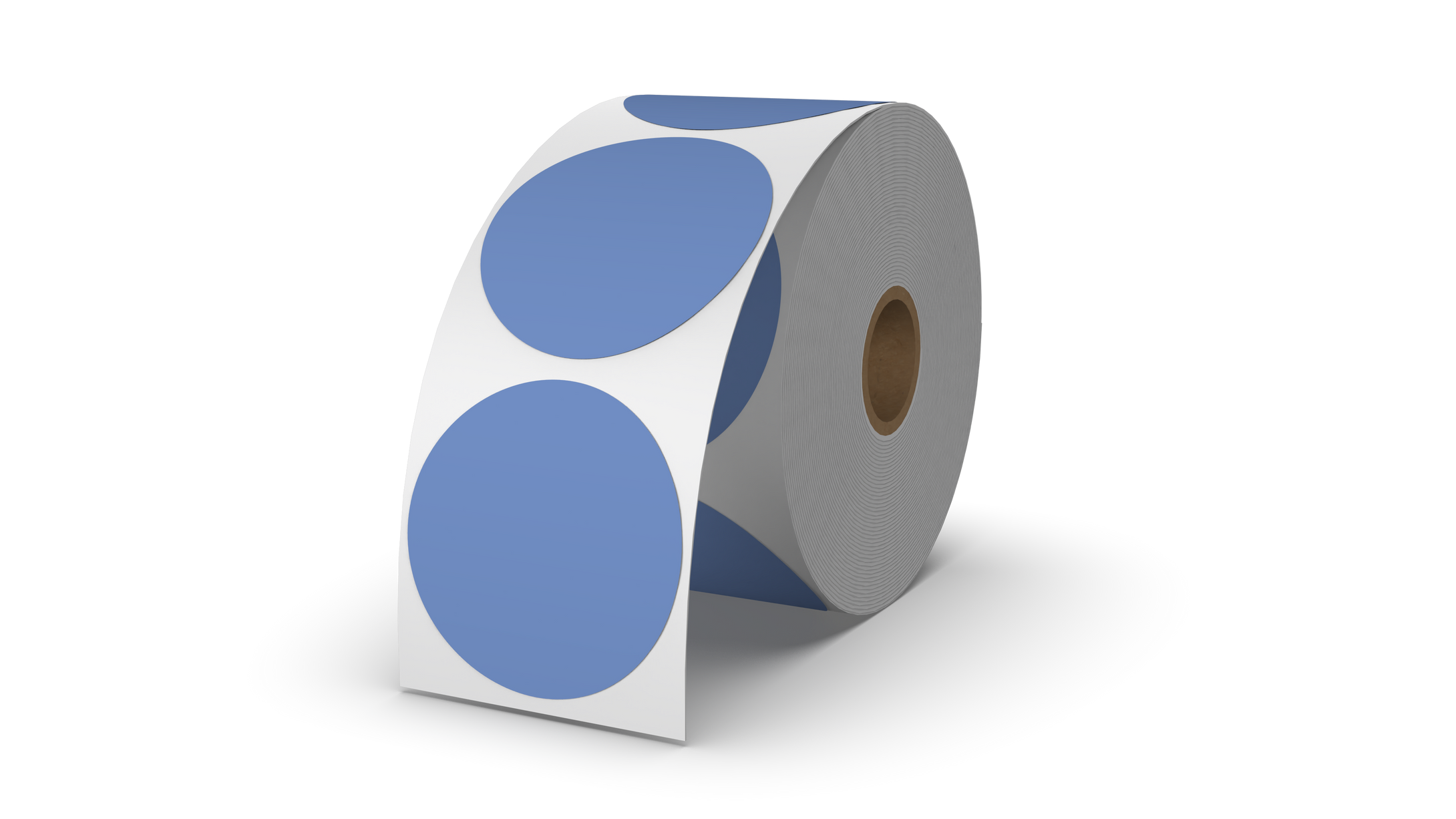 Roll Circle Thermal Labels (50mm)