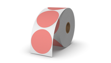 Load image into Gallery viewer, Roll Circle Thermal Labels (50mm)
