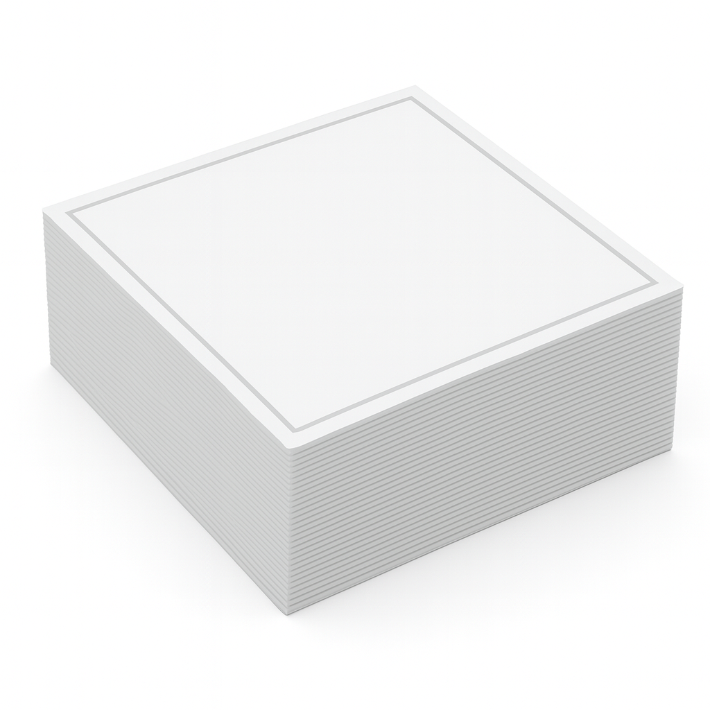 Fanfold Square Thermal Labels (100mm x 100mm)