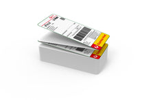 Load image into Gallery viewer, Fanfold Express Thermal Shipping Labels (100 x 205mm)
