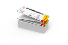 Load image into Gallery viewer, Fanfold Express Thermal Shipping Labels (100 x 205mm)
